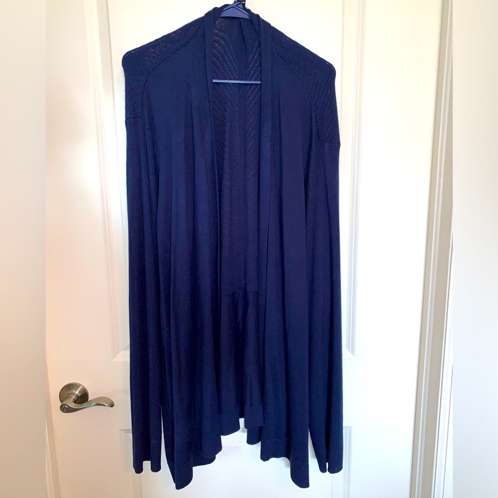 Liz Claiborne Navy Cardigan